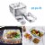 IMAGE 51 Packs Aluminum Loaf Pans Disposable Premium Heavy-Duty Tin Foil 4 Sizes Perspective: front