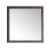 Textured Expresso Farmhouse Square or Diamond Wall Mirror 29.5'' x 29.5'' Perspective: front
