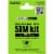 Simple Moble Bring Your Own Phone Prepaid SIM Kit | 3-in-1 CDMA/GSM Sim Cards Perspective: front