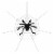 Halloween Decorations Spider Outdoor 49inch Halloween Spider Perspective: front