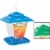 Stokes Select Belle Fleur Plastic 6.3 Lb. Capacity Square Hopper Bird Feeder Perspective: front