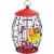 Stokes Select Sweet Tweet Cafe Plastic Cage Bird Feeder - Red Perspective: front