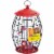 Stokes Select Sweet Tweet Cafe Plastic Cage Bird Feeder - Red Perspective: front