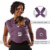 Baby K'tan Pre-Wrapped Ready To Wear Baby Carrier: Eggplant XL Perspective: front