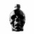 Crystal Head Onyx Vodka Perspective: front