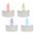 Inglow LED Color Changing Tea Lights - White Perspective: front