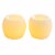 Northern International Mini Hurricane Votive Candle - Cream Perspective: front
