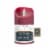 Sterno Home Expressions Flameless Wax Rustic Pillar Candle - Red Perspective: front