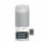 Sterno Home Expressions Flameless Wax Rustic Pillar Candle - Grey Perspective: front