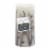Sterno Home Red Berries and Twigs Flameless Pillar LED Wax Candle - Cream Perspective: front