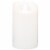 Sterno Home iFlicker Flameless LED Wax Pillar Candle - White Perspective: front