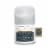 Sterno Home Expressions Flameless Wax Rustic Pillar Candle - Grey Perspective: front
