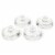 Nourished Essentials 4-Pack Fermenting Weights for Pickling & Canning Perspective: front