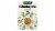 Chickapea® Organic Pasta Shells Perspective: front