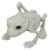 Seasons Frog Skeleton Decoration Perspective: front