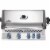 Napoleon BIP500RBNSS-3 Built In Prestige 500 RB Infrared 4 Burner Grill, Silver Perspective: front