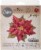 Sizzix Bigz Die W/Texture Fades By Tim Holtz-Layered Tattered Poinsettia 2.75 X6.625 Perspective: front