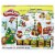 Play-Doh Christmas Advent Calendar 5ct Cans Holiday Modeling Toy Winter Themed Hasbro Perspective: front