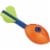 Nerf Sports Pocket Vortex Howler Tailed Football Perspective: front