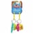 Play-Doh Mermaid and Unicorn Cutters and Modeling Compound Key Chains Perspective: front