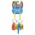 Play-Doh Dragon and Shark Cutters and Modeling Compound Key Chains Perspective: front