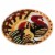 LS Arts GP-006 Turkey Oval Platter - 14 x 10 in. Perspective: front