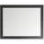 Vinnova Florence 48 Bathroom Vanity Framed Wall Mirror in Espresso Perspective: front