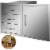 Bbq Door Triple Drawer Combo 38.1 W X 22.6 H Outdoor Kitchen Bbq Grill Storage Perspective: front
