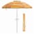 Slickblue 6.5 Feet Beach Umbrella with Sun Shade and Carry Bag without Weight Base Perspective: front