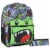 Cudlie Big Face Dino Town Backpack with Pencil Case Perspective: front