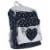 Cudlies Denim Glitter & Hearts Fashion Backpack Perspective: front
