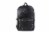 Cudlie Woven Faux Leather Backpack - Black Perspective: front