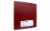 We R Paper Wrapped D-Ring Album 8.5 X11 -Maroon Perspective: front