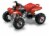 NewRay Toys Die-Cast Red Honda Sportrax 400EX Four Wheeler, 1:32 Scale Perspective: front