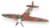 NewRay Toys Sky Pilot Classic Plane Model Kit (1:48 Scale), Spitfire Perspective: front