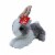 Aurora Wold Plush Mini Flopsie Baby Bunny Grey 8" Perspective: front