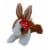 Aurora World Plush Mini Flopsie Baby Bunny Brown 8" Perspective: front