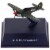 Die-Cast WWII Fighter Plane, P-40N Warhawk 1:160 Scale Perspective: front