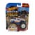 Hot Wheels Monster Trucks 1:64 Scale Hot Wheels Racing White, Includes Crushable Car Perspective: front