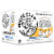 White Claw Hard Seltzer Mango Perspective: front