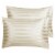 uxcell 2 Pcs Satin Silky Pillowcases with Envelop Closure Perspective: front