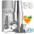 Professional 4-Piece Boston Cocktail Shaker Set Perspective: front