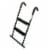 JumpSport SureStep Removable 2-Step Trampoline Safety Ladder - Easy to Attach Perspective: front