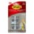 Command™ Small Stainless Steel Metal Hooks Perspective: front