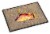 Carolines Treasures 8753JMAT Hog Snapper on Faux Burlap Doormat 24x36 Perspective: front