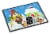 Carolines Treasures  PJC1076MAT Candy Canes for Sale Snowman Indoor or Outdoor M Perspective: front