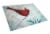Carolines Treasures PJC1110LCB Cardinal Winter Red Bird Glass Cutting Board Lar Perspective: front