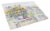 Carolines Treasures  APH3566LCB Patio Bouquet of Flowers Glass Cutting Board Lar Perspective: front