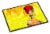 Carolines Treasures  MW1219JMAT Azalines Earrings Lady Indoor or Outdoor Mat 24x Perspective: front