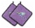 Carolines Treasures 8865PTHD Dragonfly on Purple Pair of Pot Holders Perspective: front